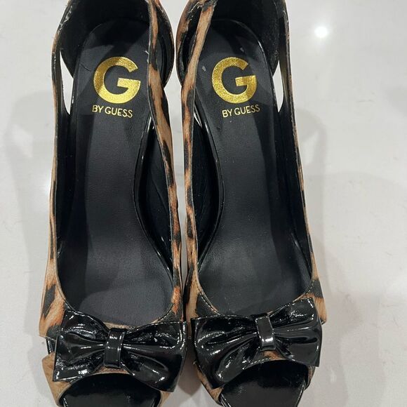 Guess Bow High Heels Leopard - Picture 14 of 14